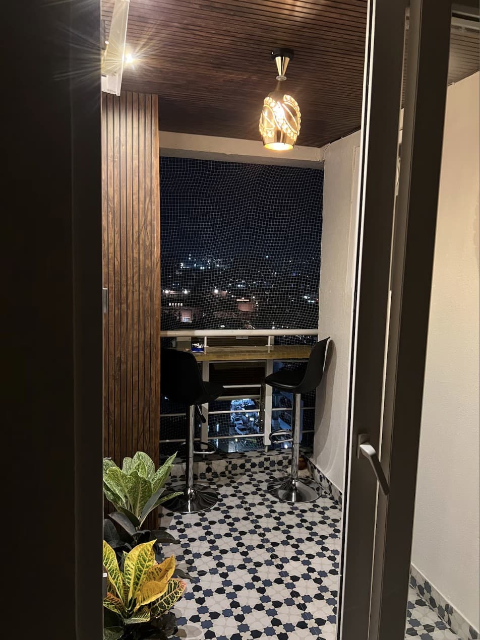 House of Nivesa 1212 Apartment with City View Balcony view 4